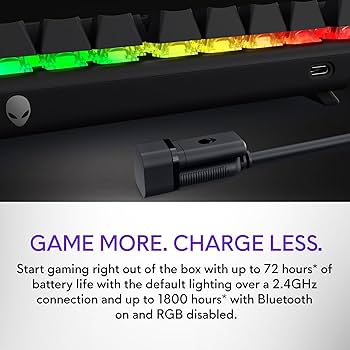 Amazon.com: Alienware Pro Wireless Gaming Keyboard